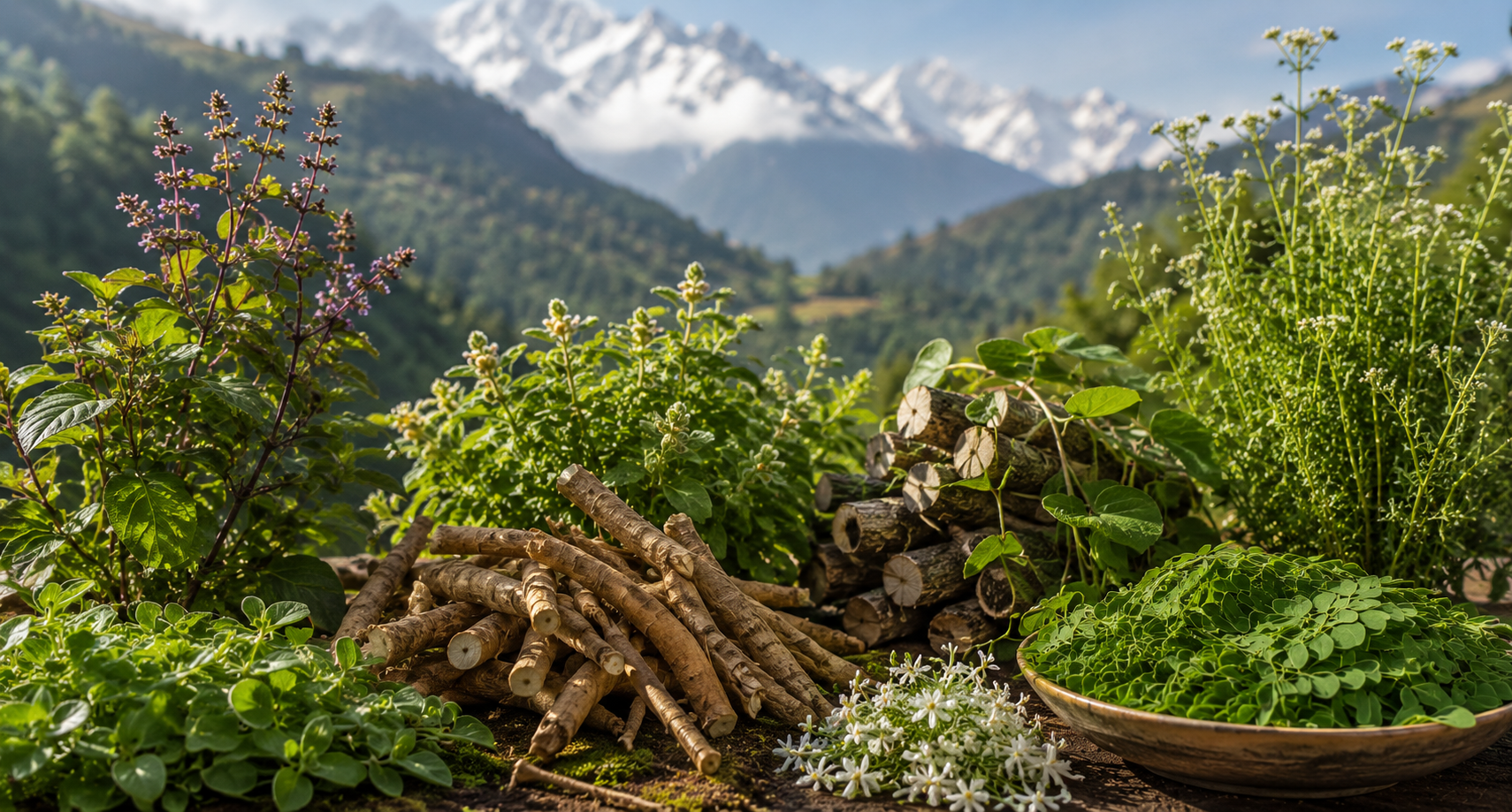 Medicinal herbs from Himalayan region